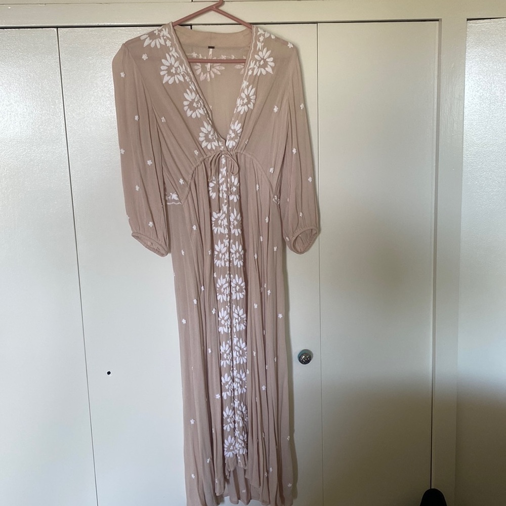Free people embroidered fable dress